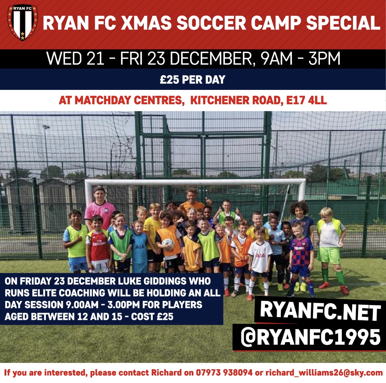 Xmas Soccer Camp