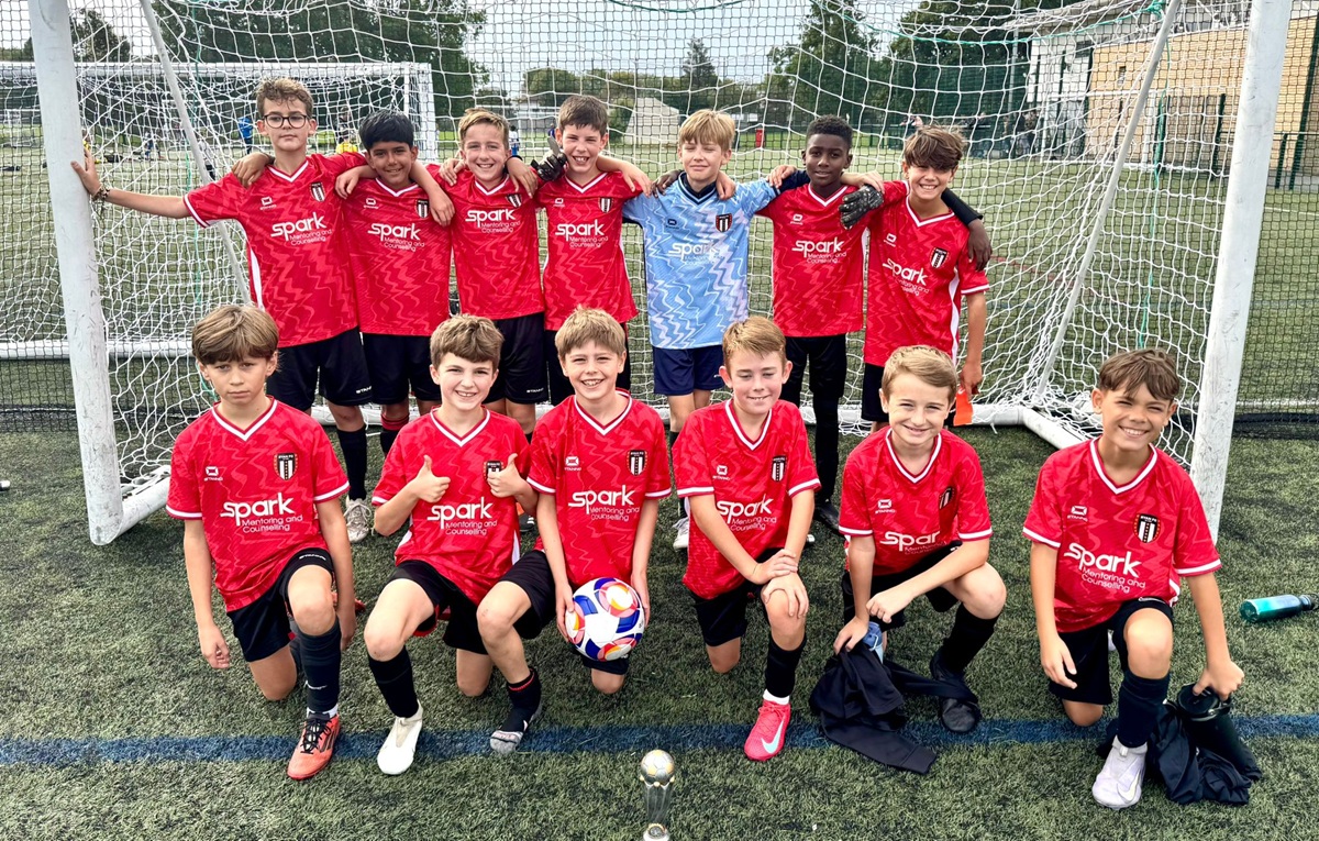 Under 11s Black team photo
