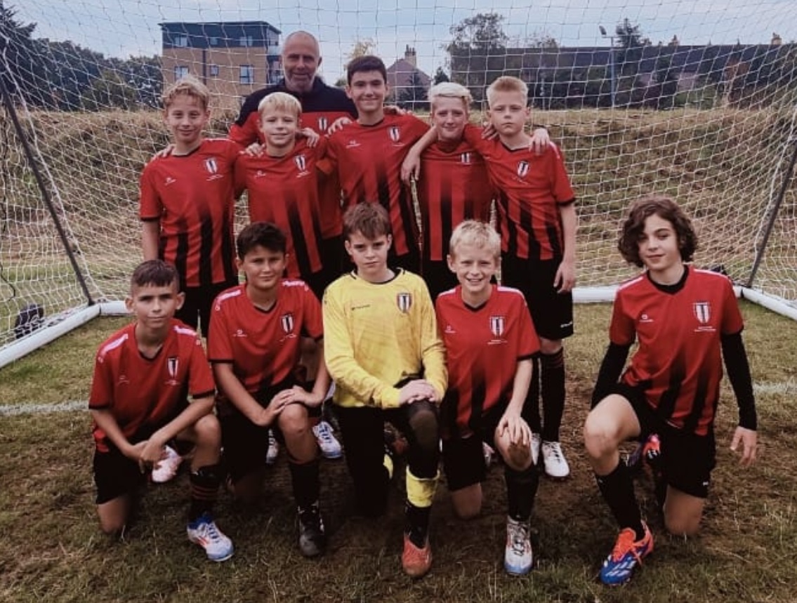 Under 12s Red team photo