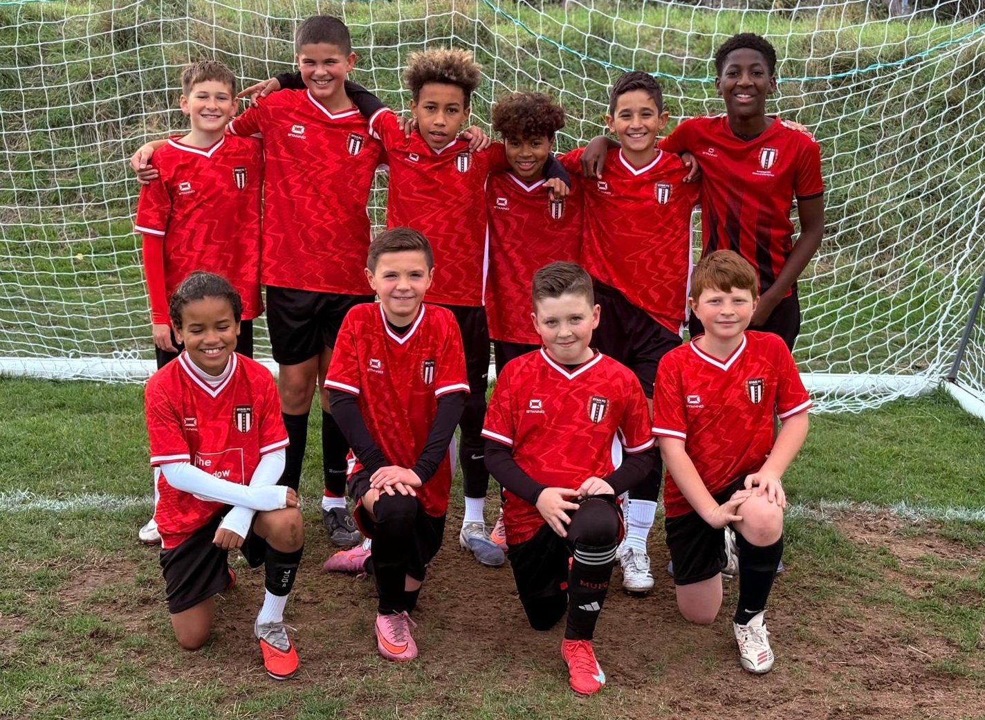 Under 12s Saturday Red team photo