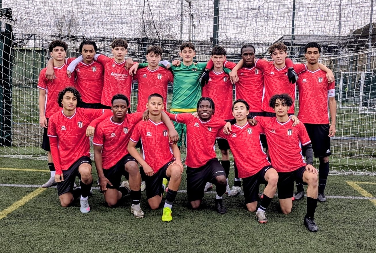 Under 18s Blue team photo