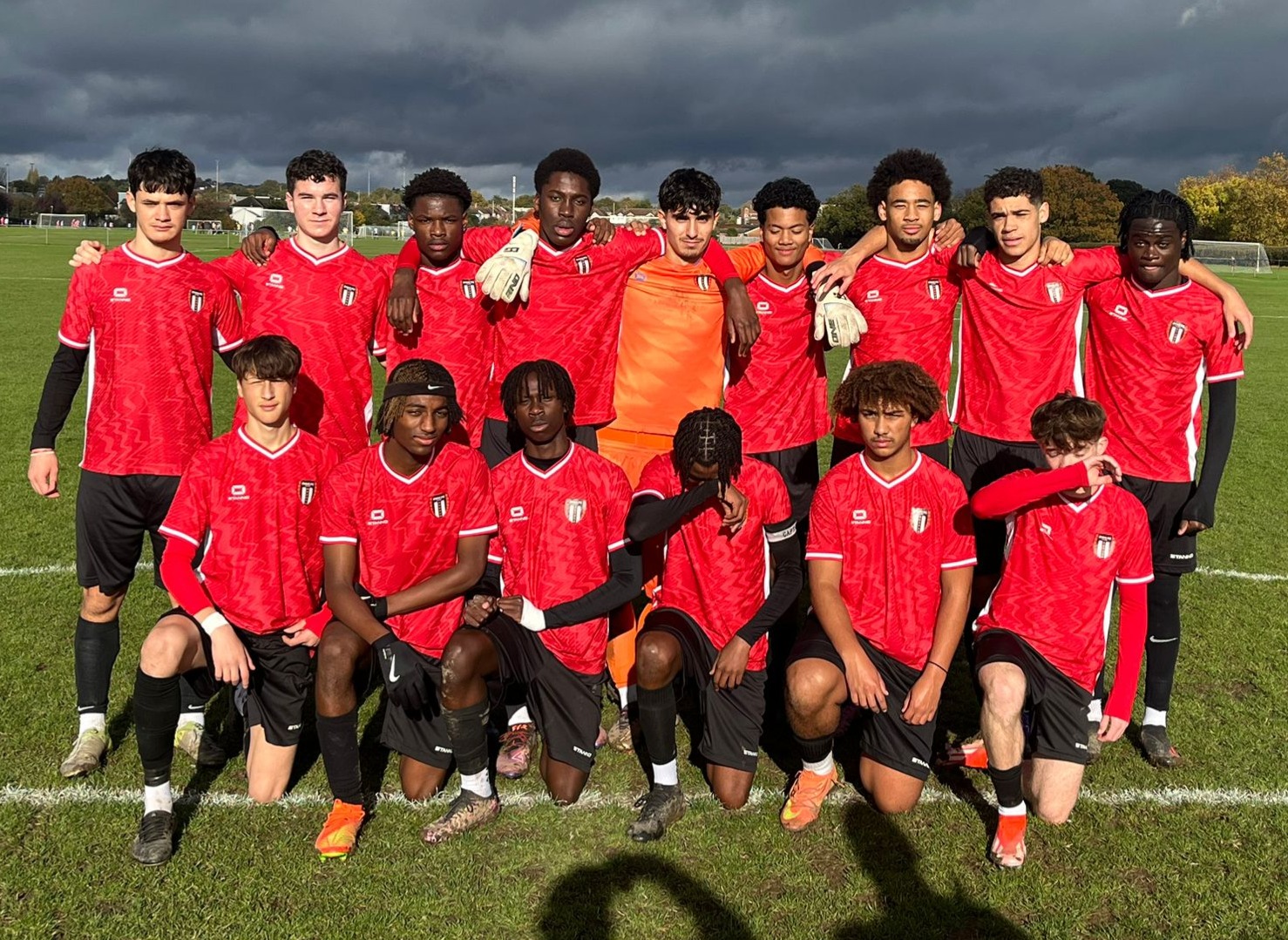 Under 18s Red team photo
