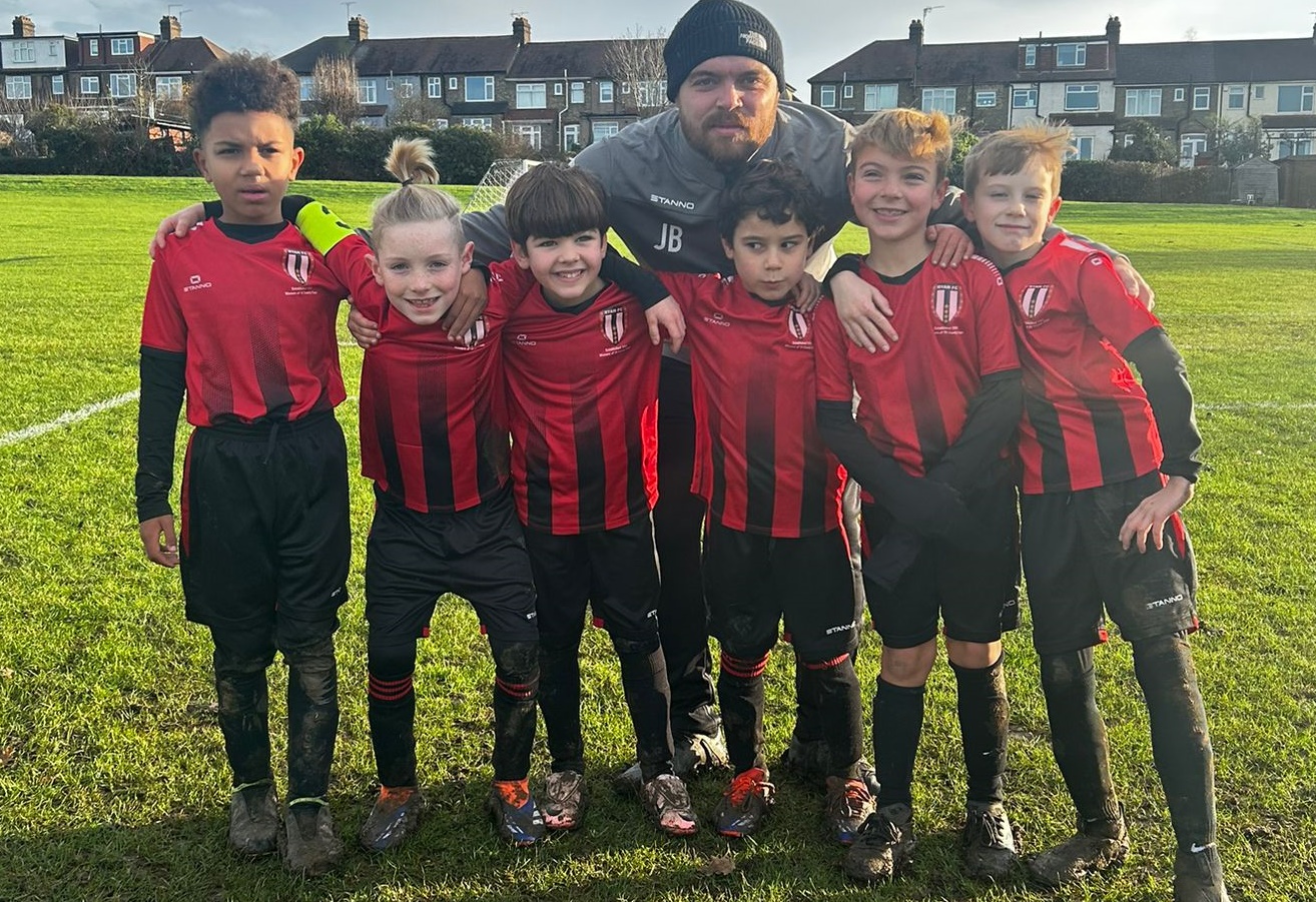 Under 7s Blue team photo