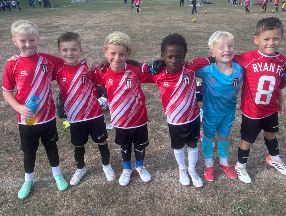 Under 8s Silver team photo