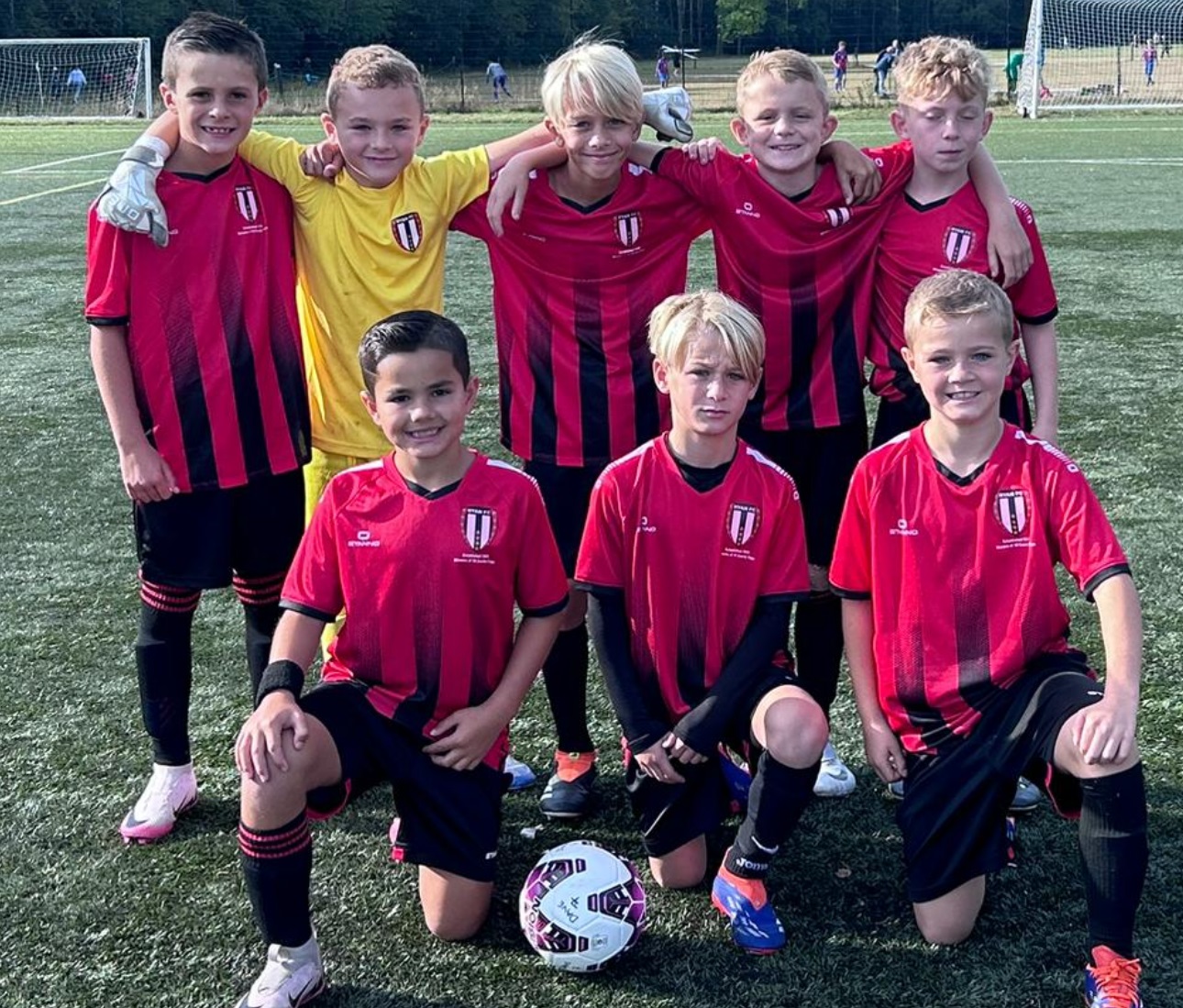 Under 9s Red team photo