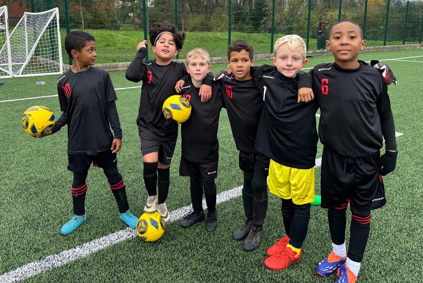 Under 9s Saturday Red team photo